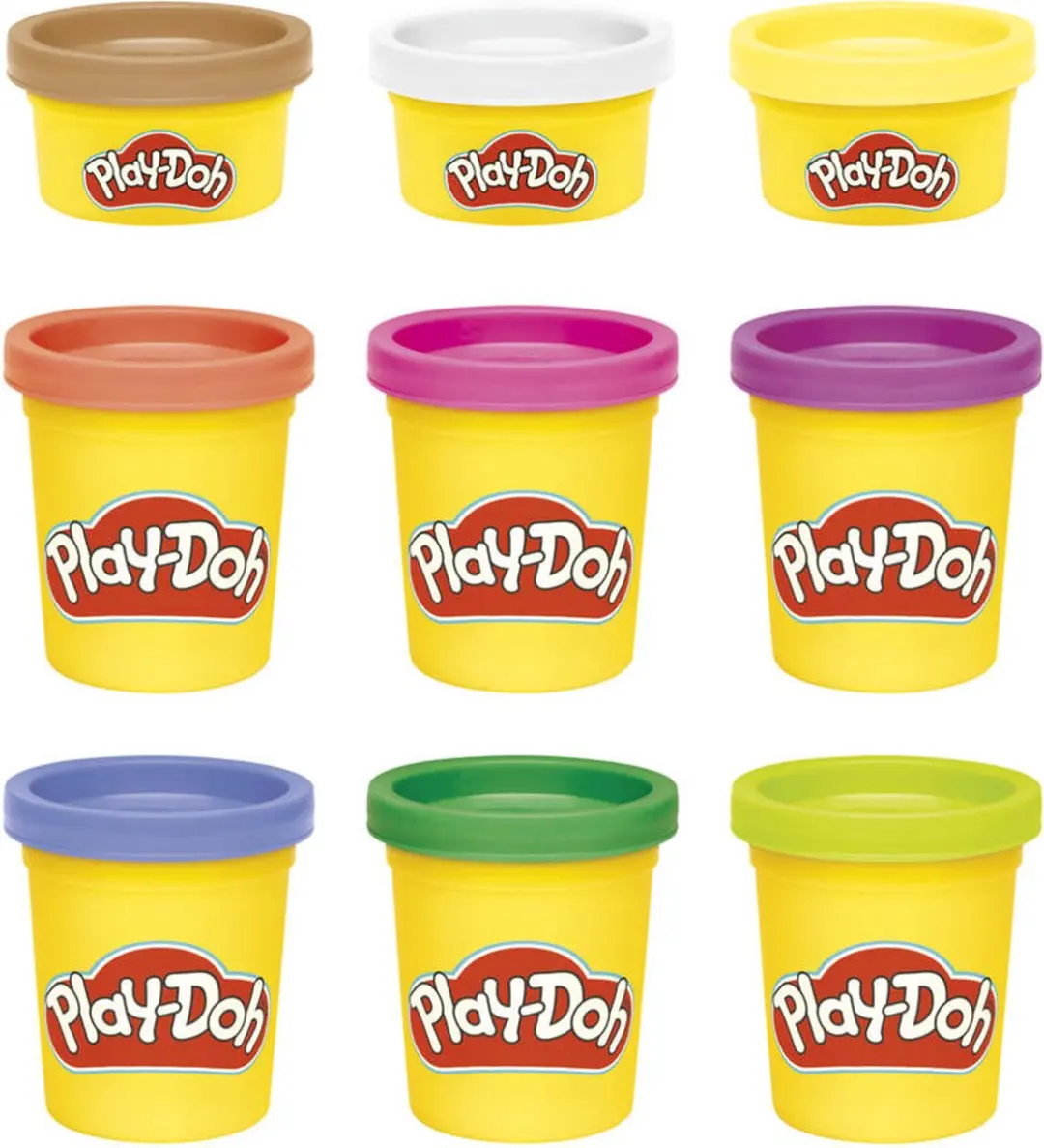 Play-Doh Regenboog Kleuren