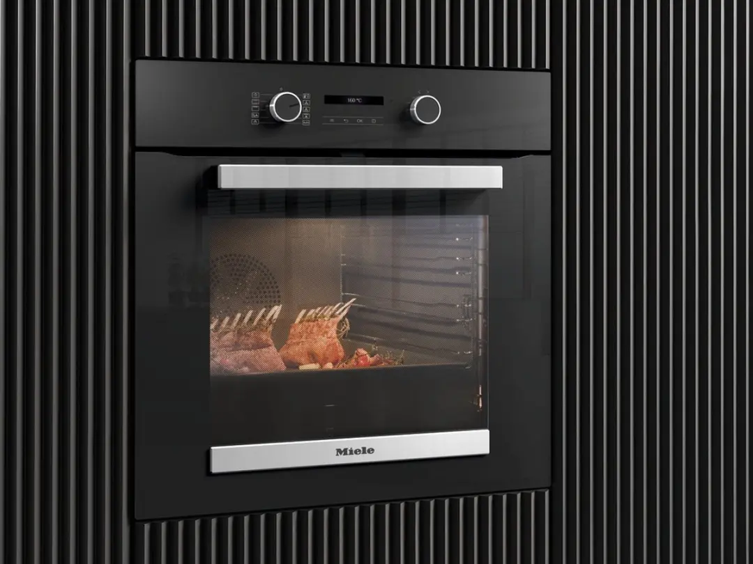 Miele H 2465 B Inbouwoven 76L - Obsidiaanzwart