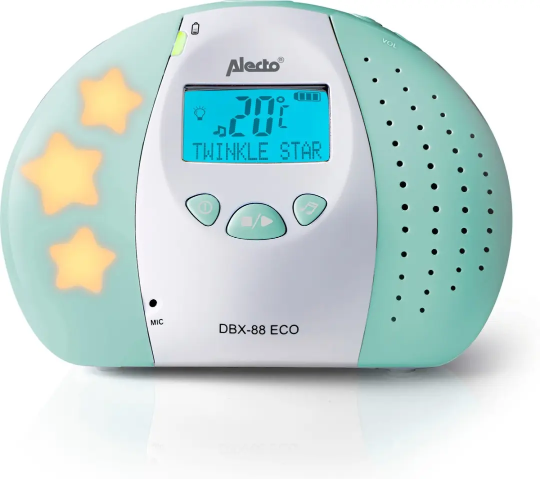 Alecto DBX-88MT DECT Babyfoon - Mintgroen