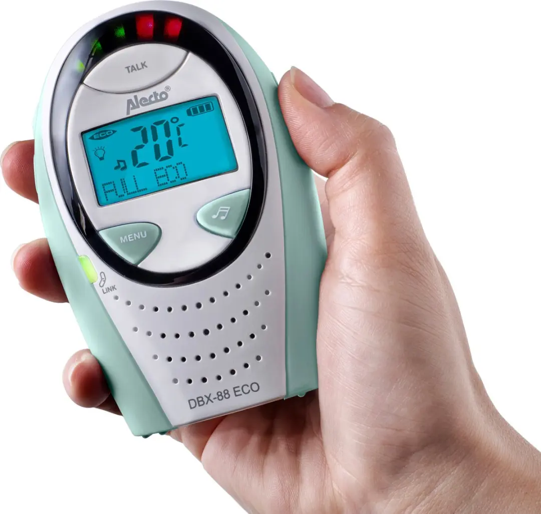 Alecto DBX-88MT DECT Babyfoon - Mintgroen