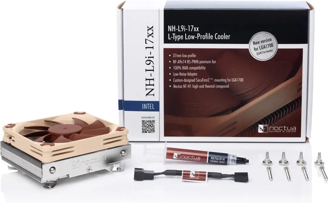 Noctua NH-L9i-17xx Koeler - 92mm - Intel LGA 1700