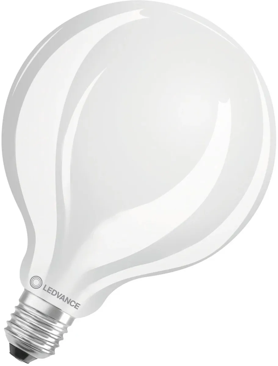 LEDVANCE Classic E27 Globe Filament 7.5W 1055lm - Mat - Zeer Warm Wit - afbeelding 6 van 6