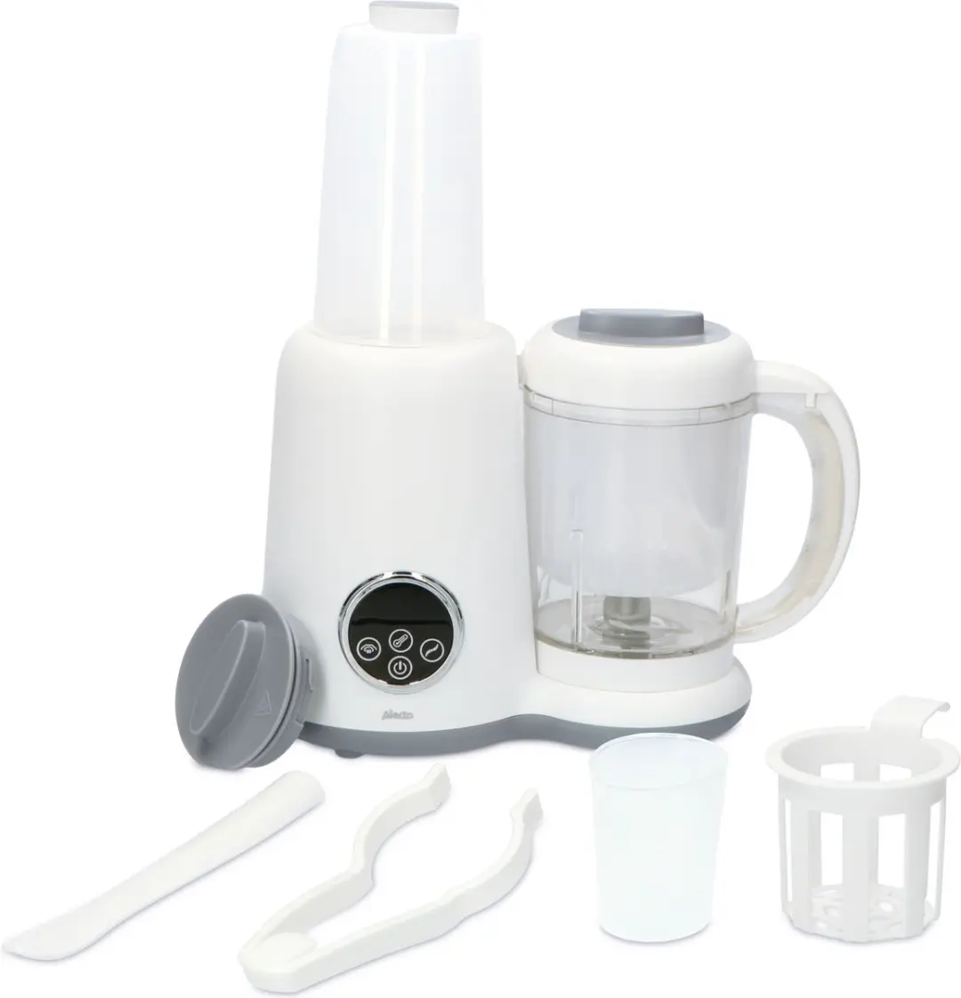 Alecto BFP-66 Babyvoedingsmixer 5-in-1 - 650ml - Wit