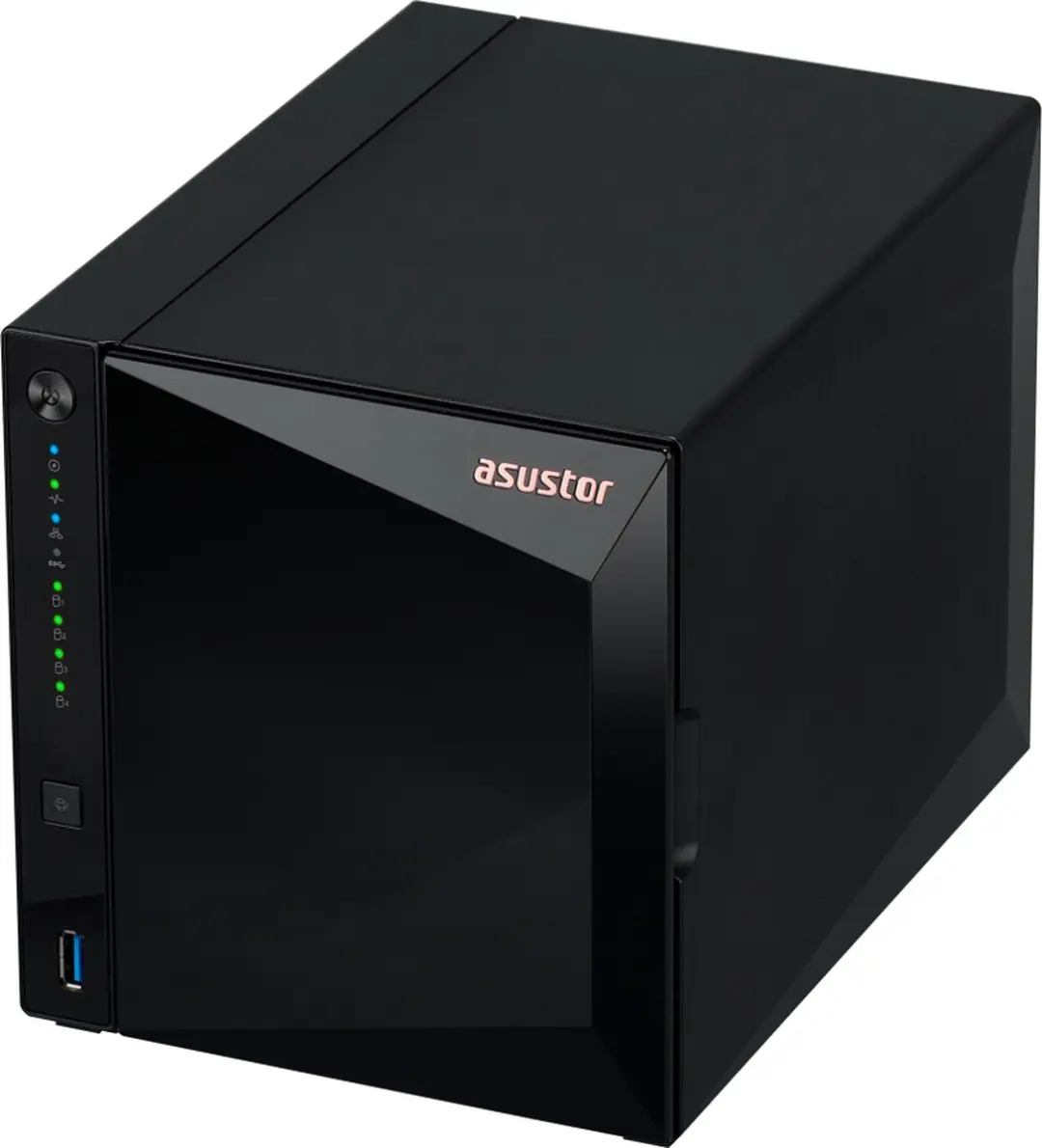 Asustor Drivestor 4 Pro Gen2 AS3304T v2 NAS - 4-Bay - 2.5GbE - 2GB RAM - Zwart