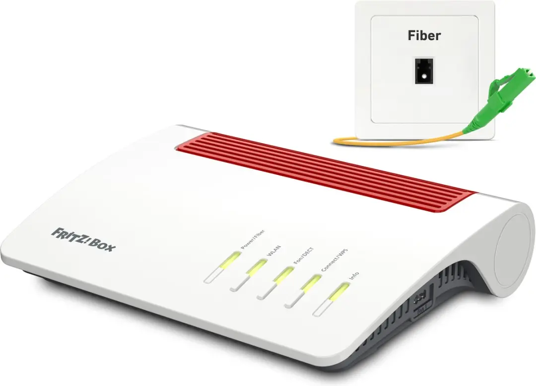 FRITZ!Box 5590 Fiber WiFi 6 Router - 3600 Mbps - Wit