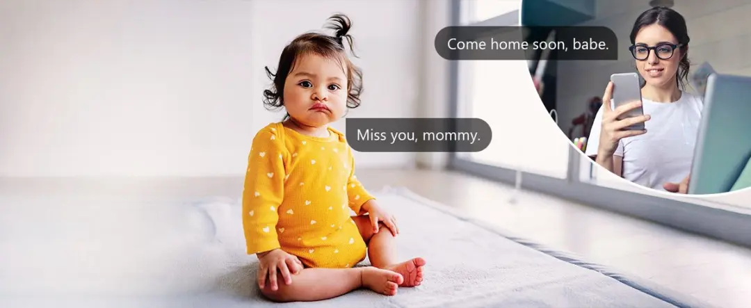 Imou A1 2K Babyfoon - 3MP Camera - 360° Draaibaar - Nachtzicht - Wit
