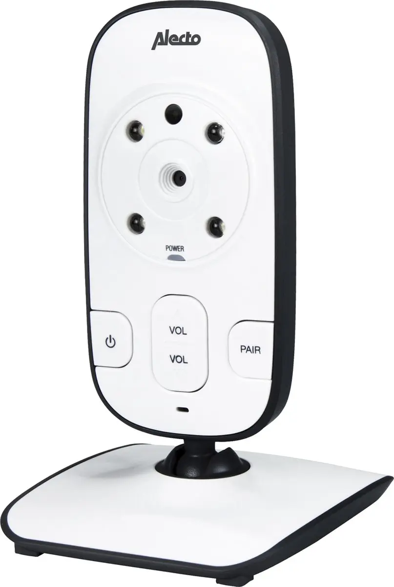 Alecto DVM-781 Uitbreidingscamera - Wit-Antraciet