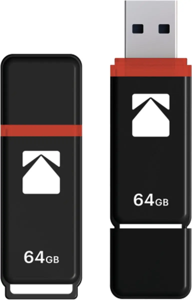 Kodak II Classic K102 USB Stick 64GB - Zwart