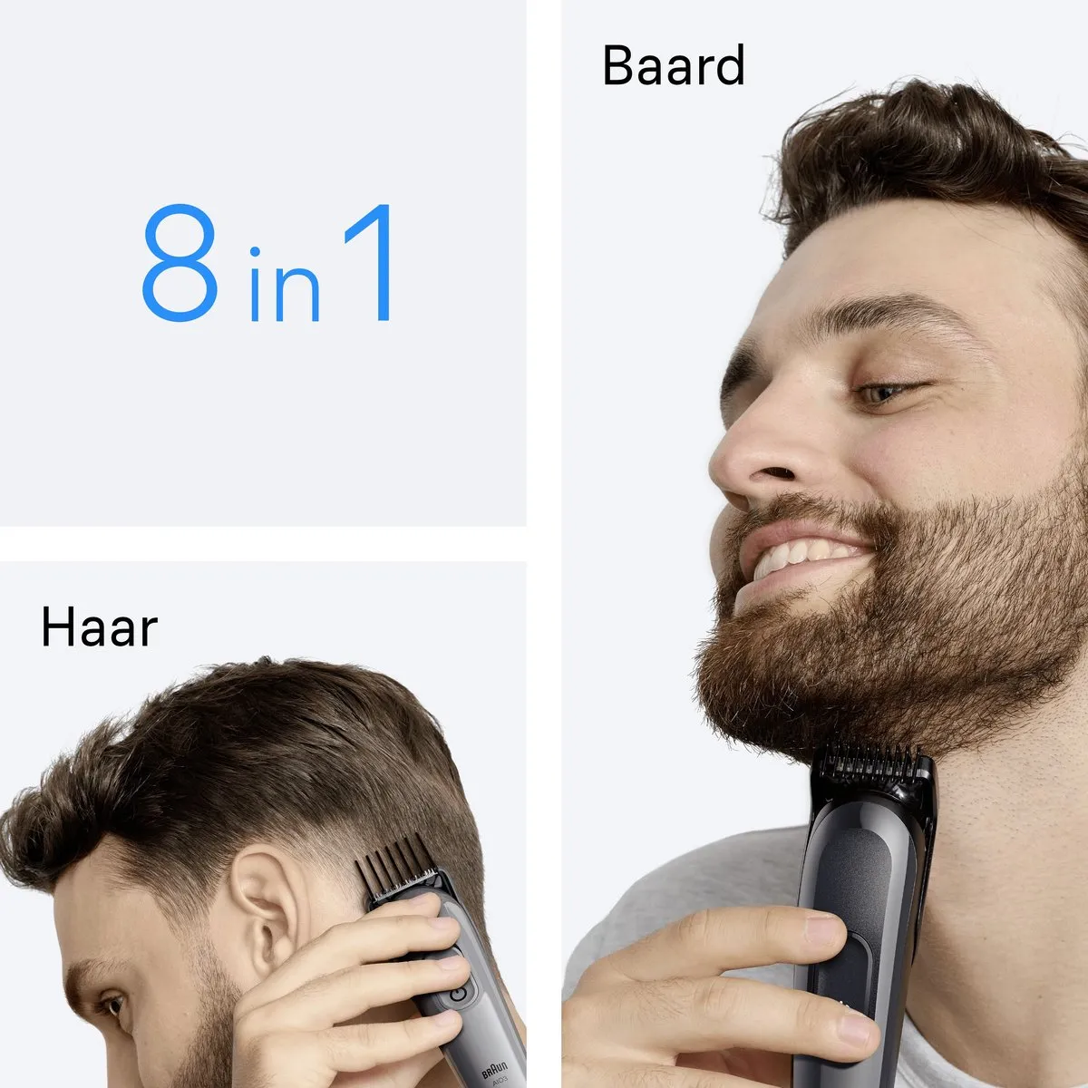 Braun All-in-One Style Kit AIO3540 - Grijs