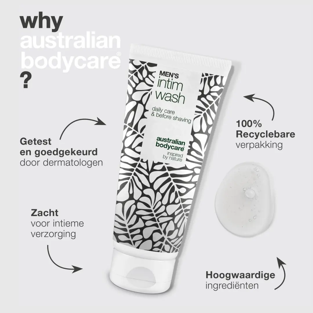 Australian Bodycare Intieme Was Mannen 500ml