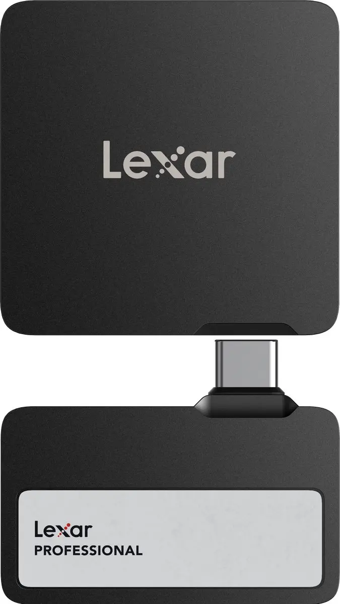 Lexar Go SL400 2TB Portable SSD - Black