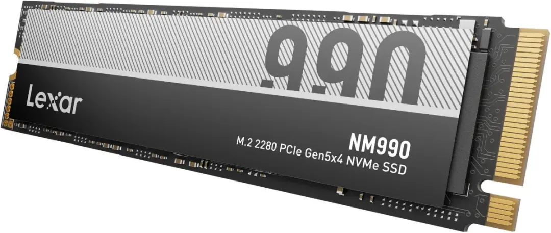 Lexar NM990 LNM990X004T-RNNNG SSD M.2 2280 - 4TB - Zwart