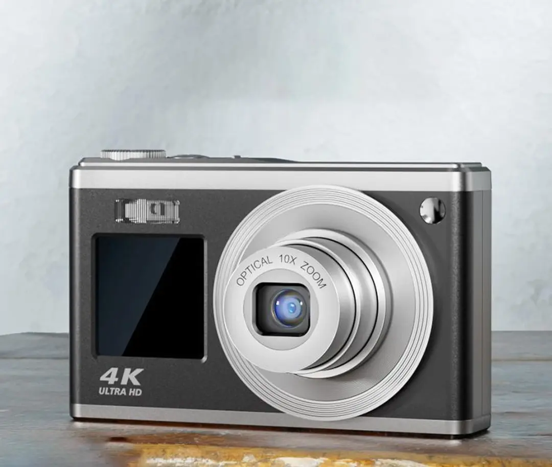 Rollei Compactline 10x TZ80 TZ90 TZ95 Compactcamera 60MP - Grijs/Zilver