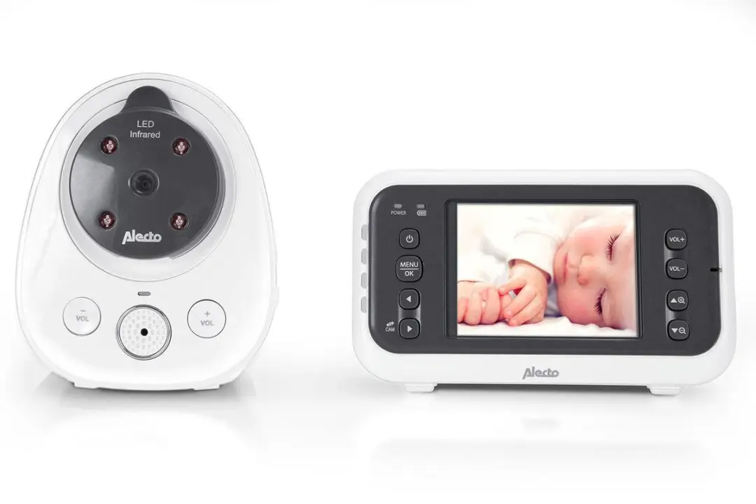 Alecto DVM-77 Babyfoon met Camera - 2.8" - Wit