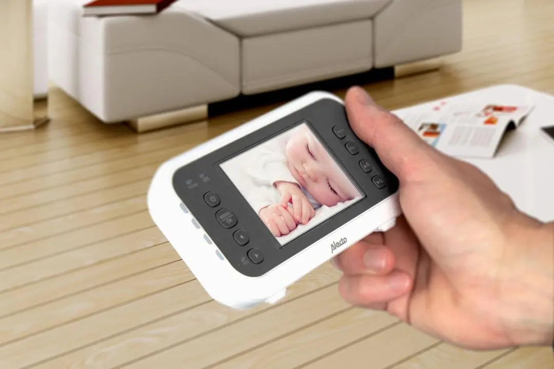 Alecto DVM-77 Babyfoon met Camera - 2.8" - Wit