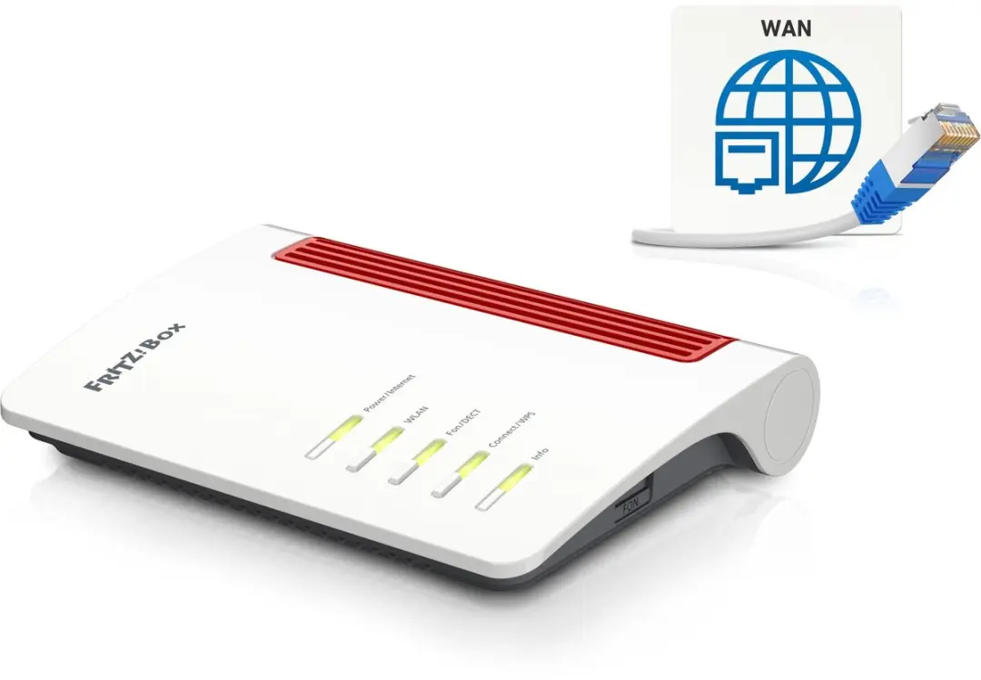 FRITZ!Box 4050 WiFi 6 Router - Dual-band - Glasvezel