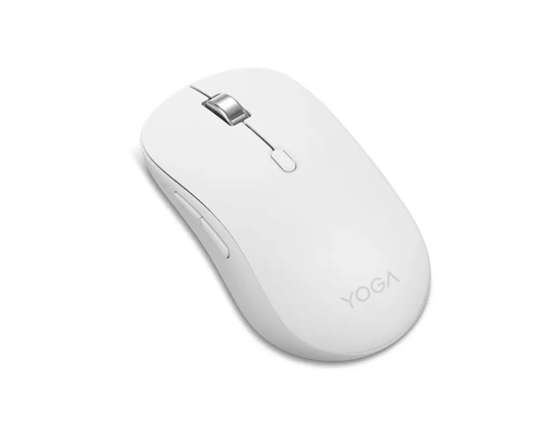 Lenovo Yoga GY51S61925 Ambidextrous Bluetooth Muis - 4000 DPI - Wit