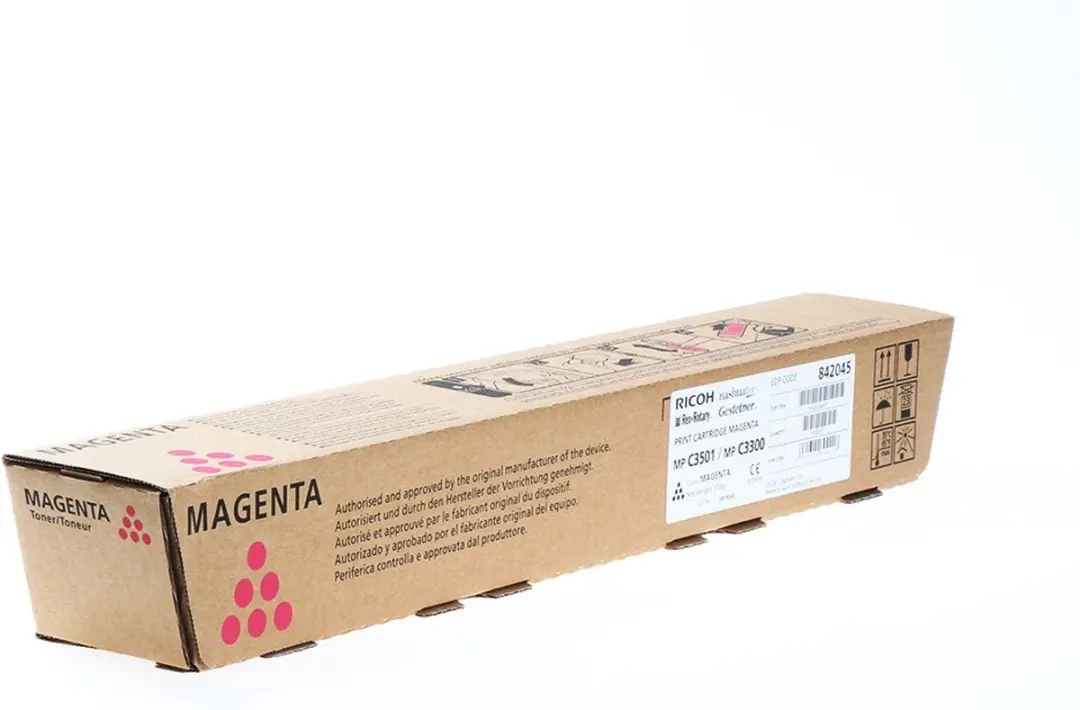 Ricoh MP C3501 50089843 Tonercartridge - Magenta 15.000 Pagina's