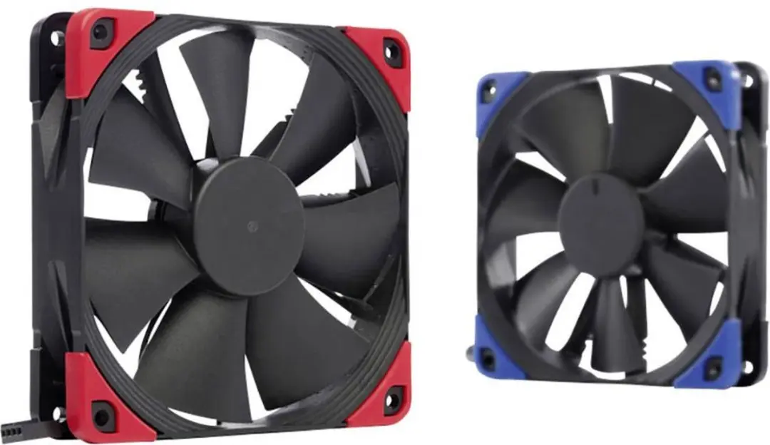 Noctua NF-F12 PWM Chromax.Black.Swap Ventilator - Zwart - afbeelding 6 van 6