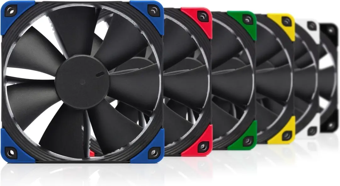 Noctua NF-F12 PWM Chromax.Black.Swap Ventilator - Zwart