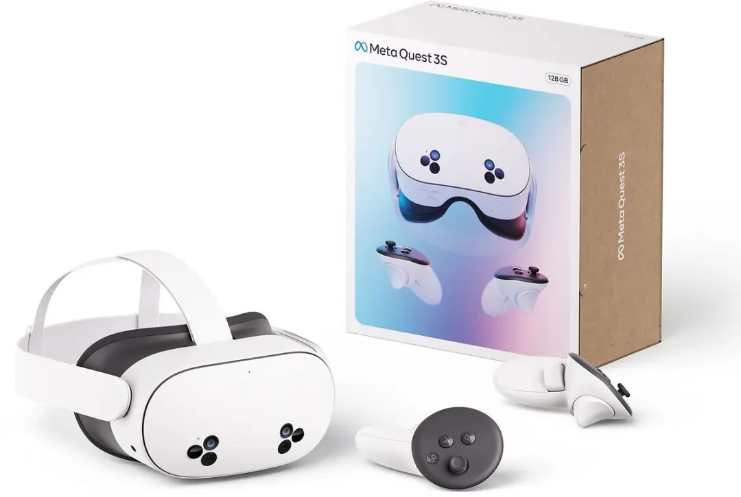 Meta Quest 3S VR Bril 128GB - Zwart/Wit
