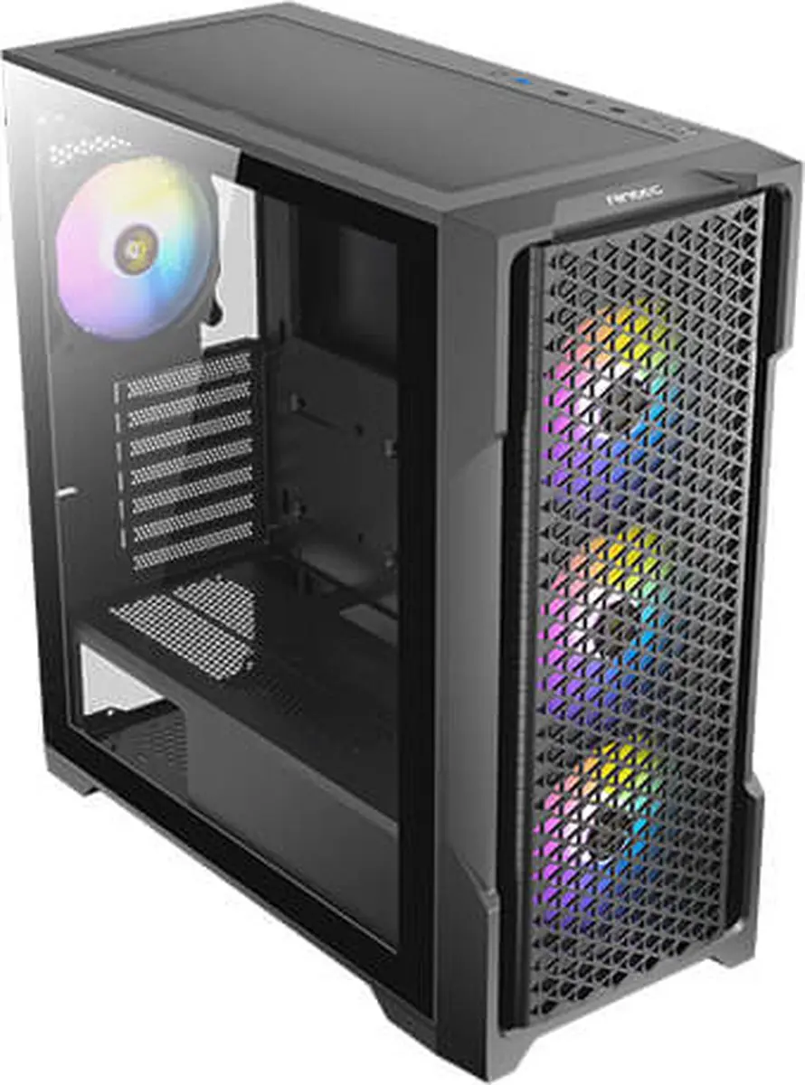 Antec AX90 Midi Tower Gehäuse - 3x 2.5" / 2x 3.5" - 3 Ventilatoren - Zwart