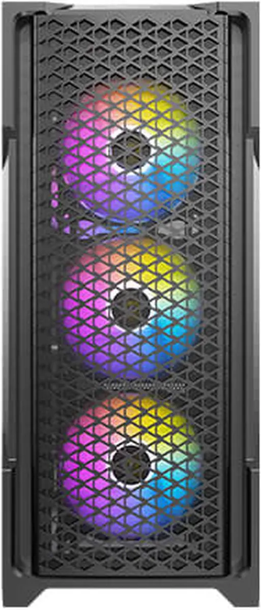 Antec AX90 Midi Tower Gehäuse - 3x 2.5" / 2x 3.5" - 3 Ventilatoren - Zwart