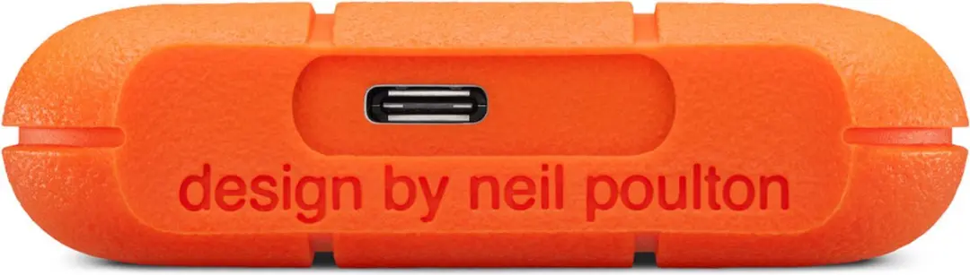 LaCie Rugged Mini SSD 1TB - Oranje