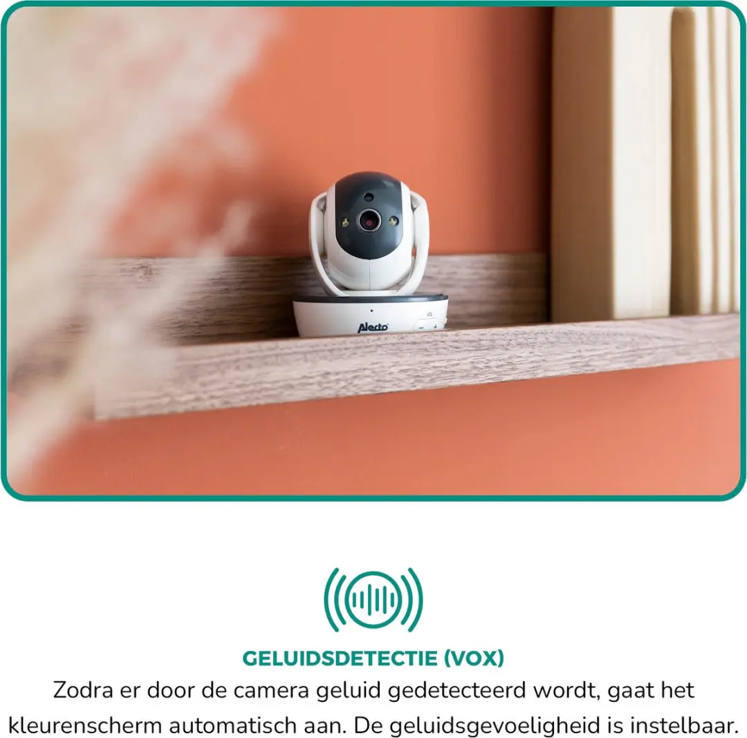 Alecto DVM200M Babyfoon met Camera 4.3" - Wit