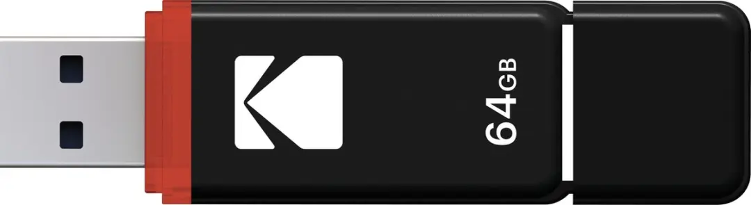 Kodak Classic K102 USB Stick 64GB - Rood/Zwart