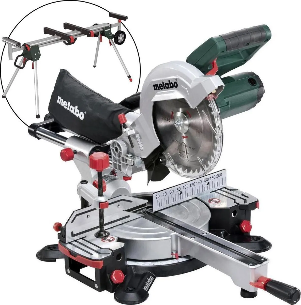 Metabo KGS 216 M Afkortzaag 1500W - 216x30mm