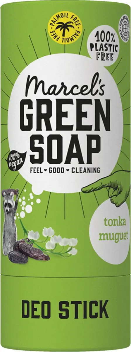 Marcel's Green Soap Deodorant Stick Tonka & Muguet 40g