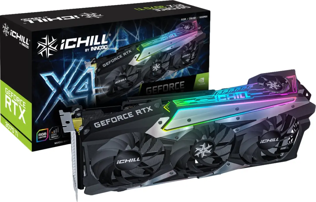 INNO3D iChill RTX 3070 Ti C307T4-086XX-1820VA35 Videokaart