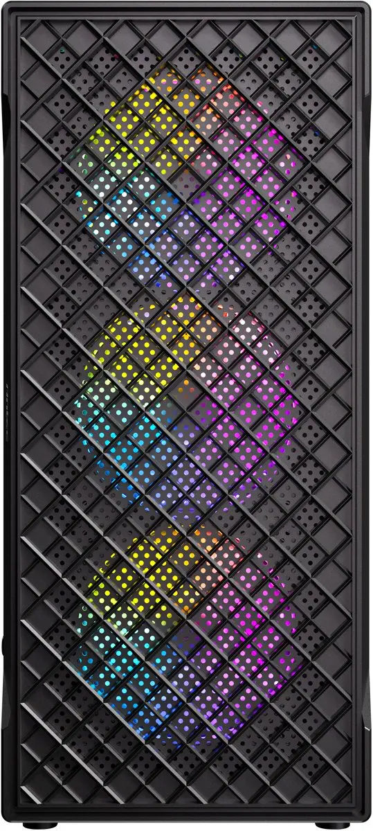 Antec VX-320 ARGB Midi Tower - Zwart