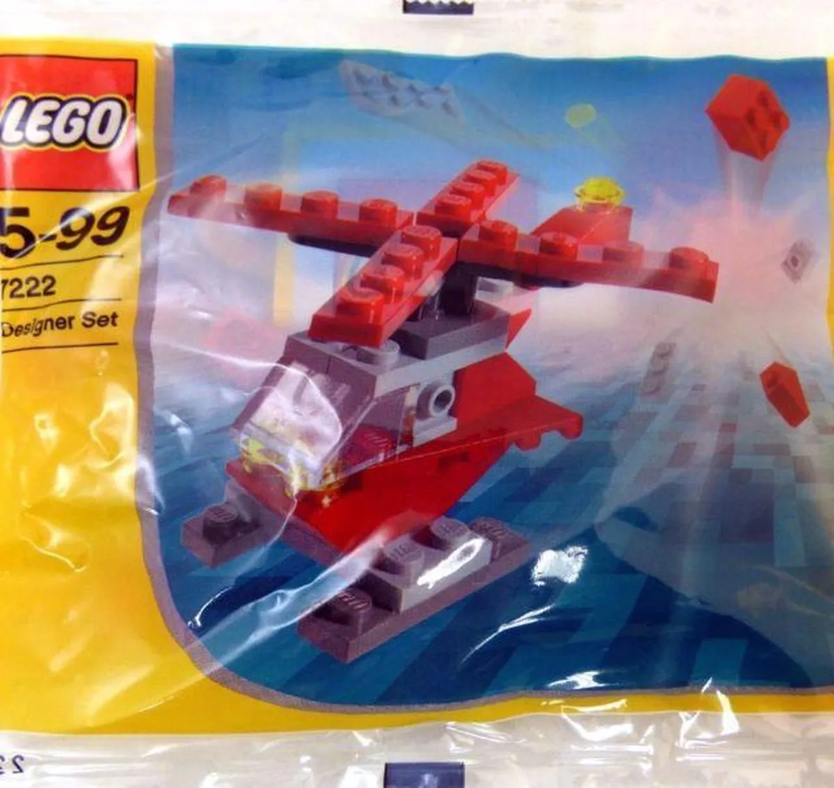 LEGO 7222 Rode Helicopter
