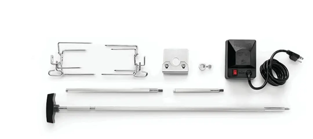 Napoleon Rogue Draaispit - RVS/Zwart