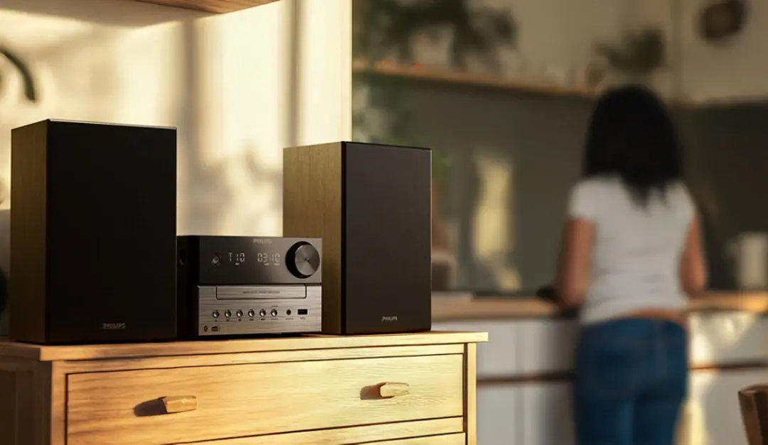 Philips TAM3505M2 Micro Muzieksysteem - Bluetooth/DAB/FM/CD - Zwart - afbeelding 6 van 6
