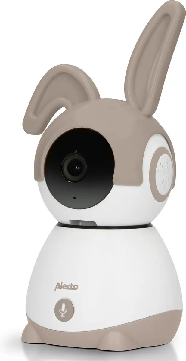 Alecto SMARTBABY10BE Wifi Babyfoon met Camera - Full HD - Beige