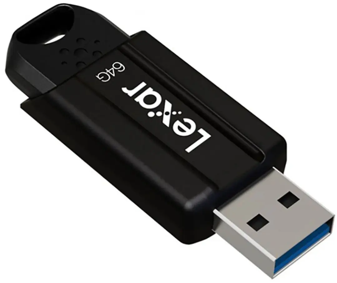 Lexar JumpDrive S80 64GB USB 3.2 Gen 1 - Zwart