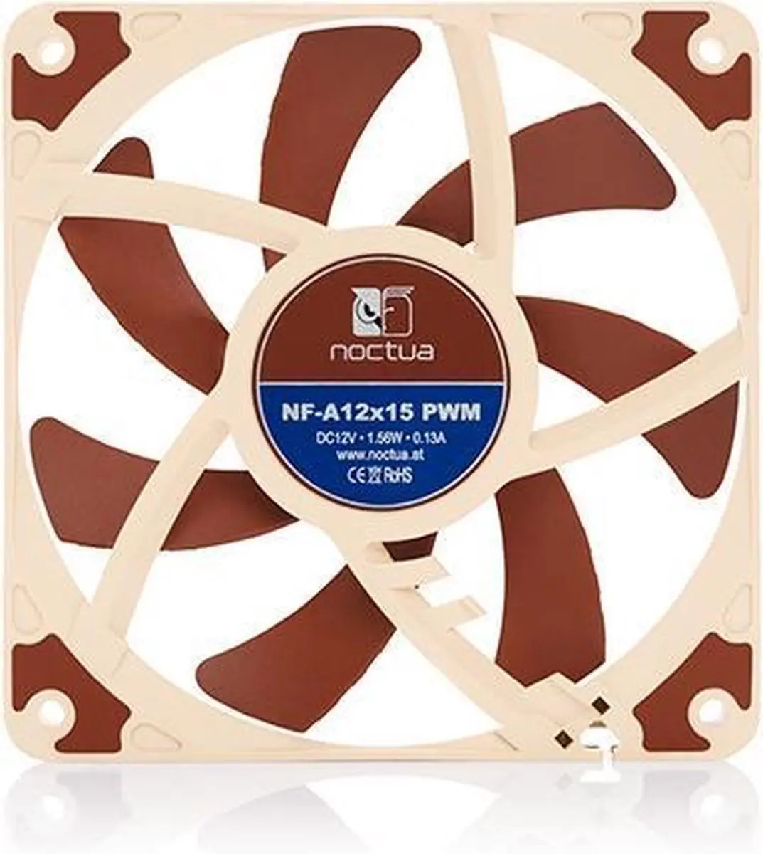 Noctua NF-A12x15 PWM Ventilator 12cm - Bruin