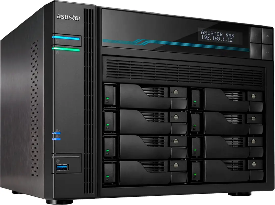 Asustor AS6508T NAS Tower 8 Sloten - 8 Kernen - 4x Ethernet