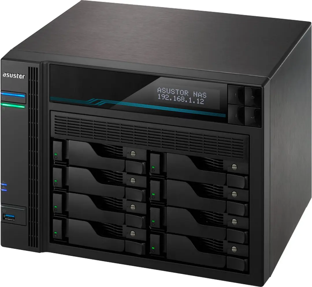 Asustor AS6508T NAS Tower 8 Sloten