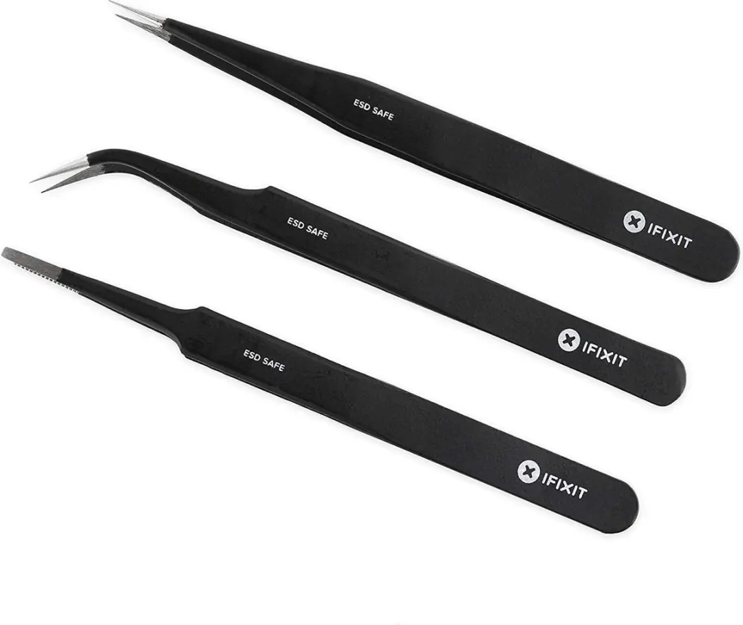 iFixit EU145060-3 ESD-pincet 127mm - 3 Stuks
