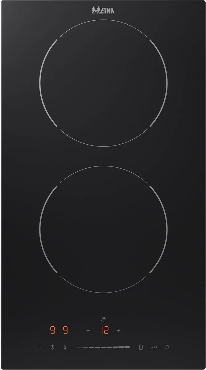 Etna KI129ZT Inductiekookplaat 29cm - 2 Zones - Zwart
