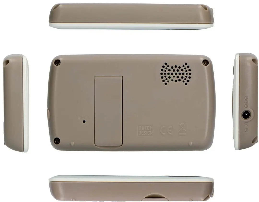 Alecto DVM71 Babyfoon met Camera - 2.4" Scherm - Nachtzicht - Wit