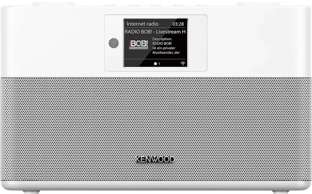 Kenwood CR-ST120S Smart Radio - DAB+ Bluetooth Wit