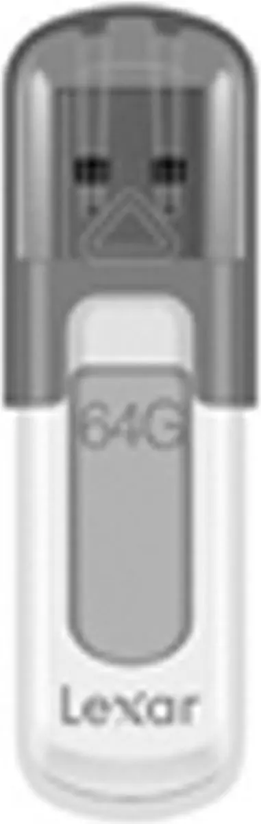 Lexar JumpDrive V100 LJDV100-64GABGY USB-stick 64GB - Wit