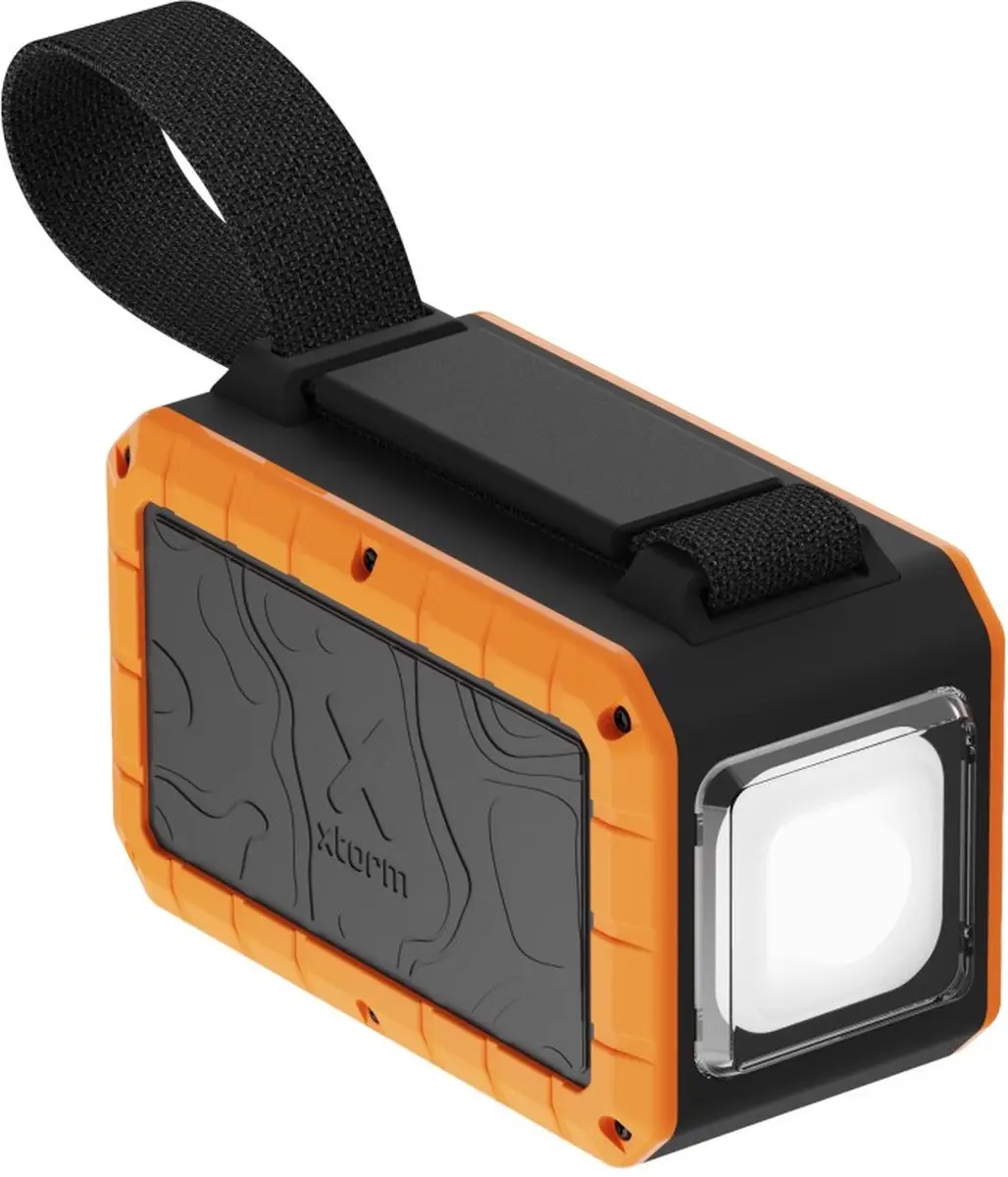 Xtorm Rugged Powerbank 40.000mAh 100W - Zaklamp - IP64 - Oranje