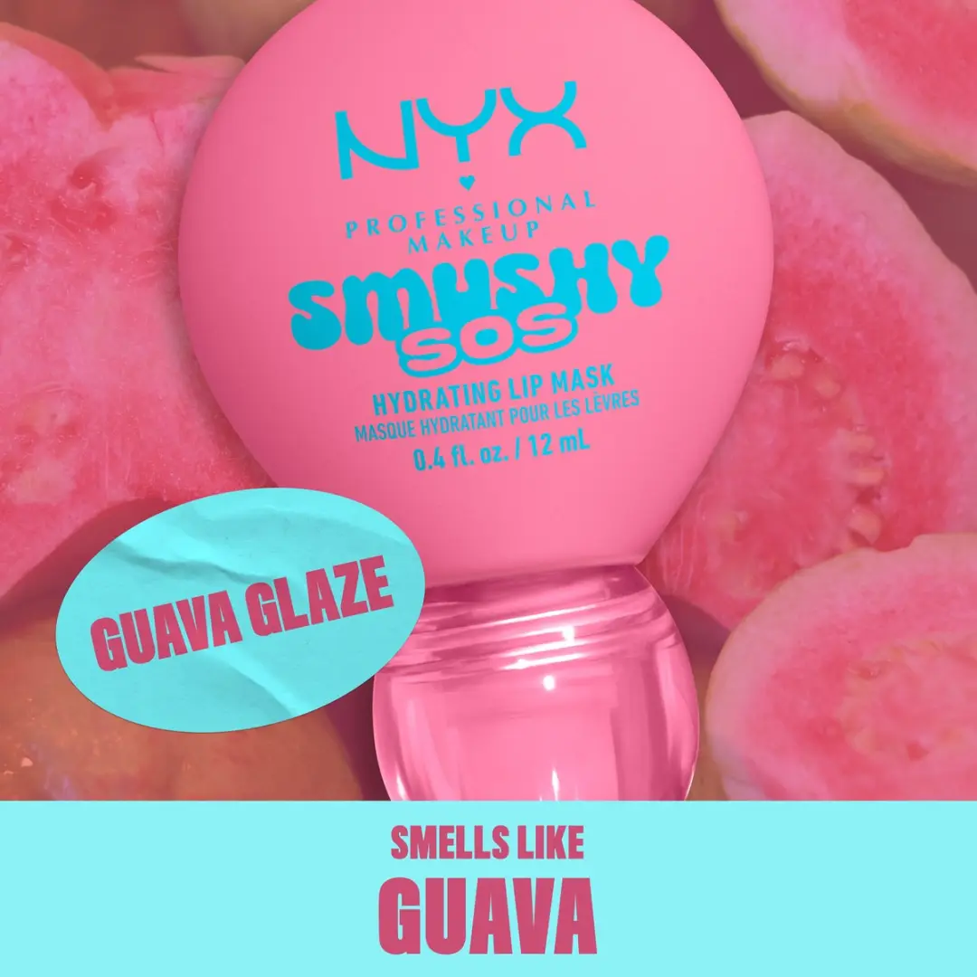 NYX Smushy SOS Guava Glaze Lipmasker - 12ml