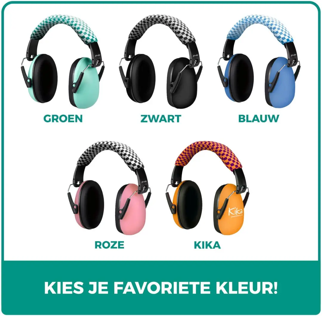 Alecto BV-71 Gehoorbescherming Kinderen - Groen